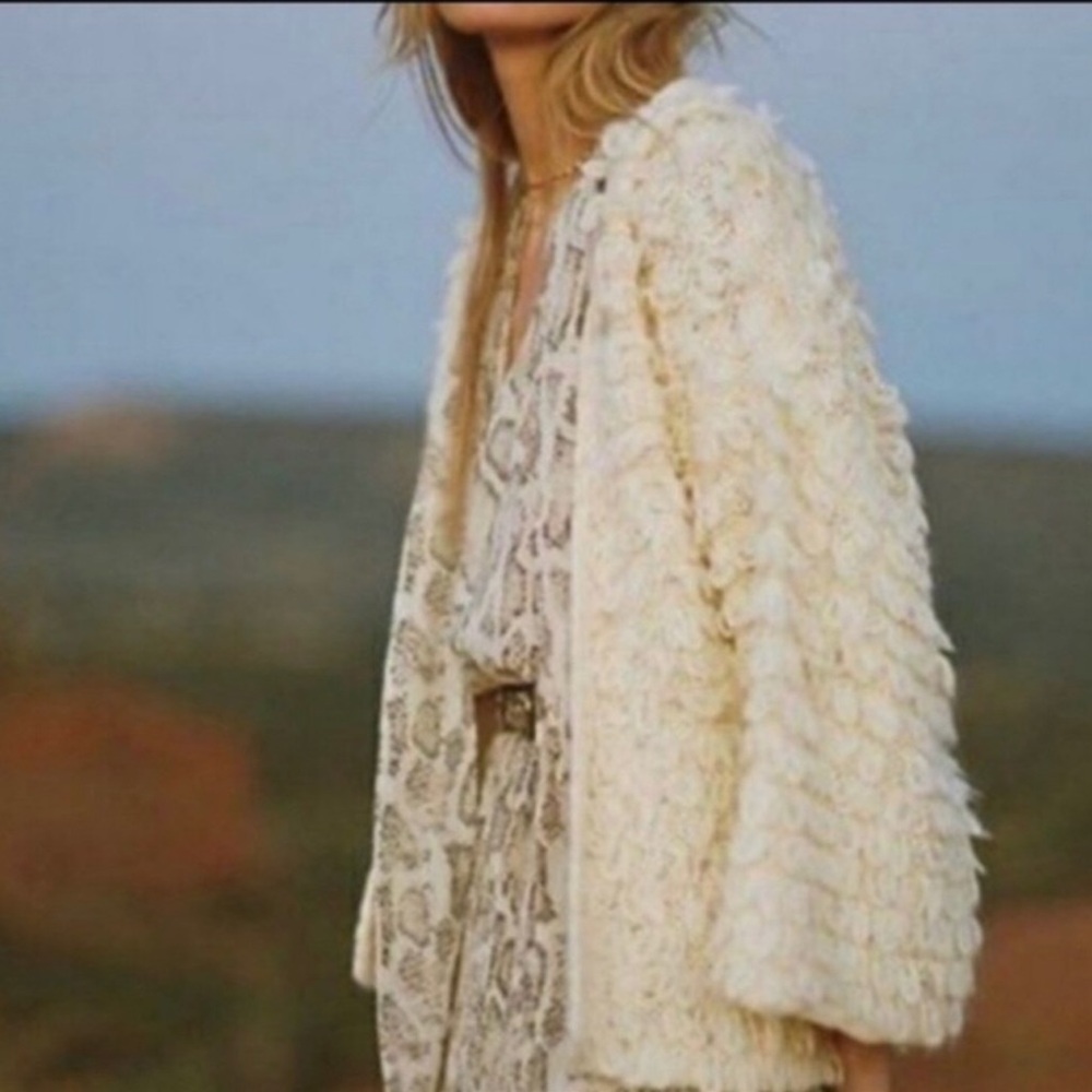 Anthropologie Akemi + Kin Looped Open Cardigan